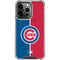 MLB Chicago Cubs Split iPhone 15 Pro Clear Case